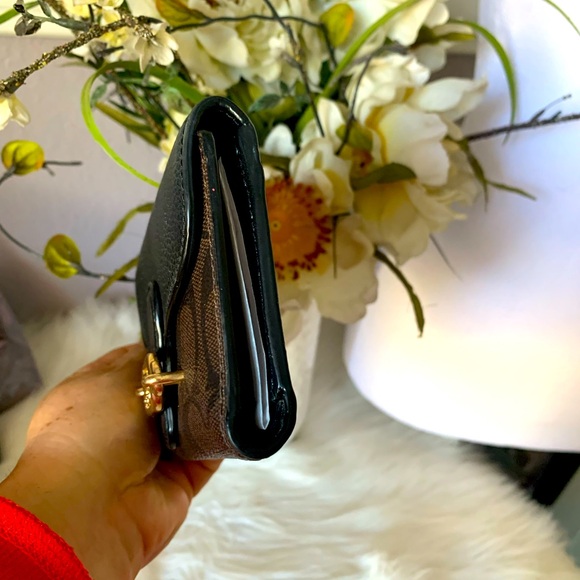 Coach Jade Medium Envelope Wallet In Signature Canvas F87935 - Picture 4 of 9